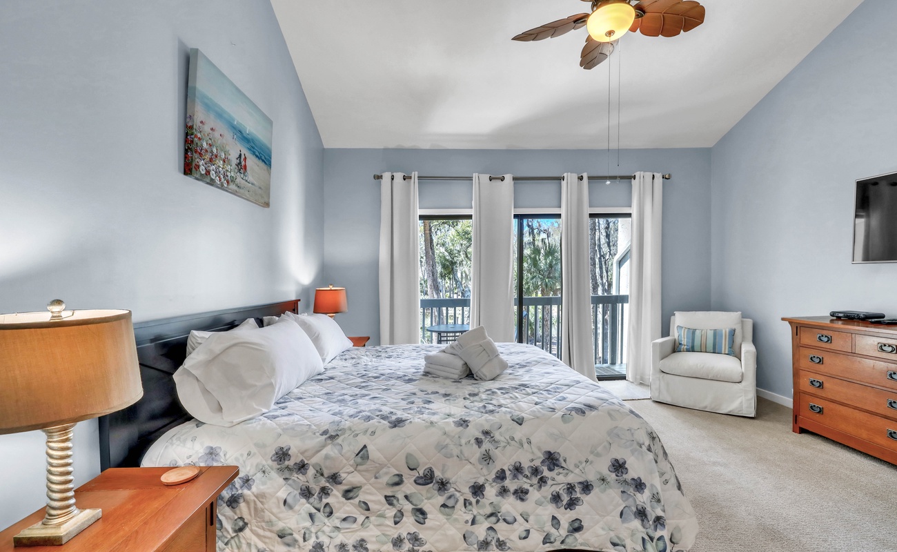 Primary Suite with Balcony