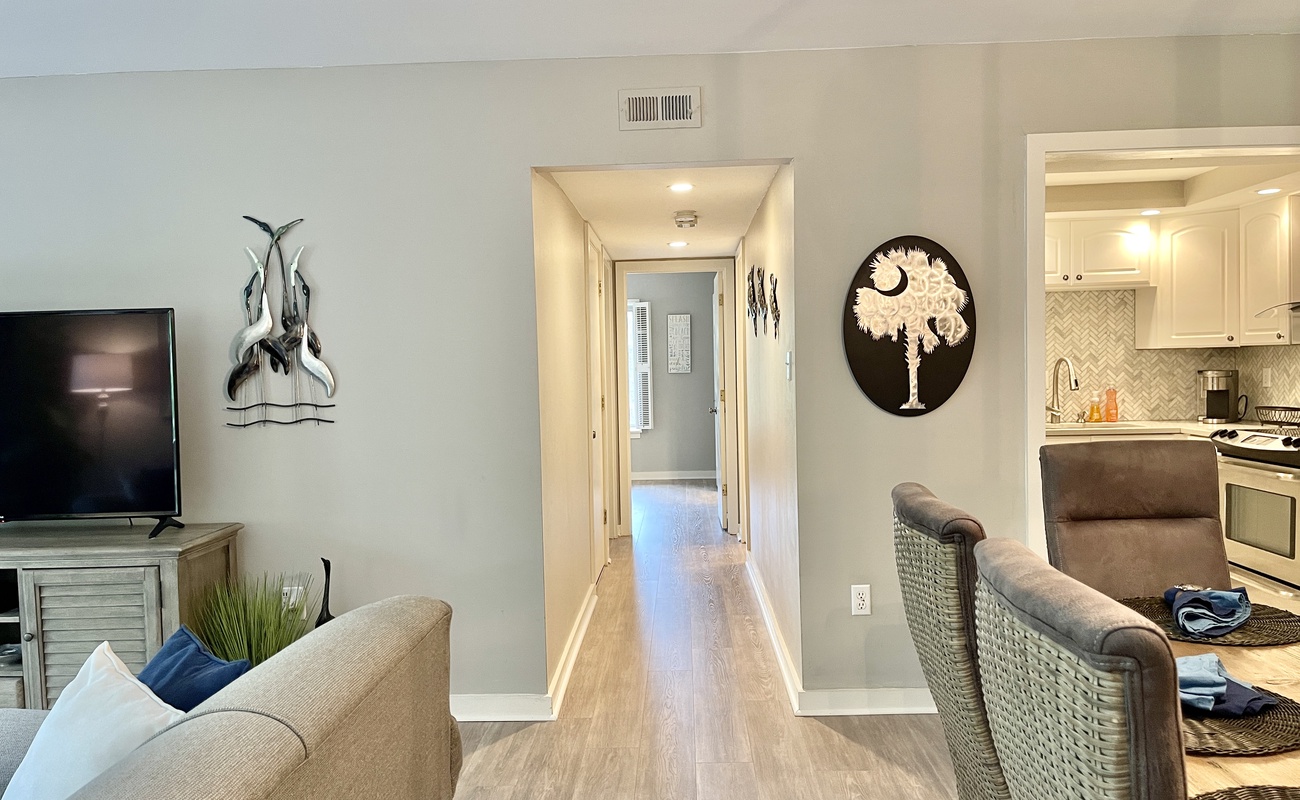 View of Hall Toward Bedrooms