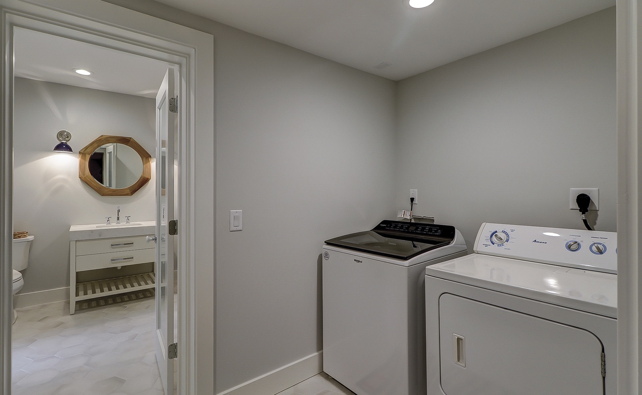 Lower Level Laundry Area