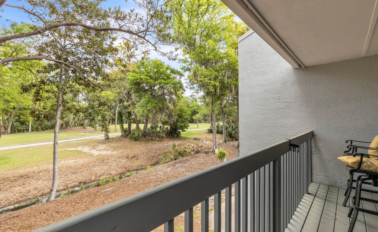 Private Balcony Attached to Primary Bedroom