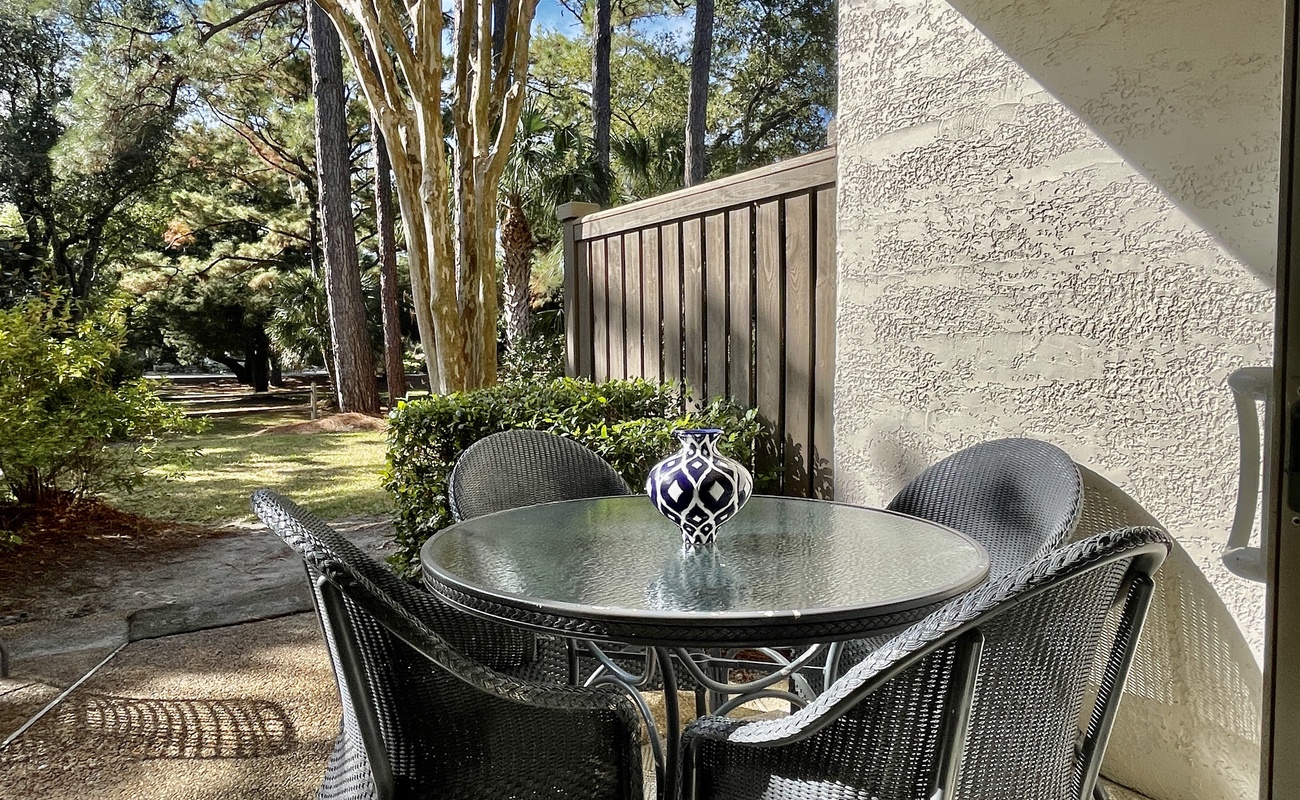 Patio from Living Area