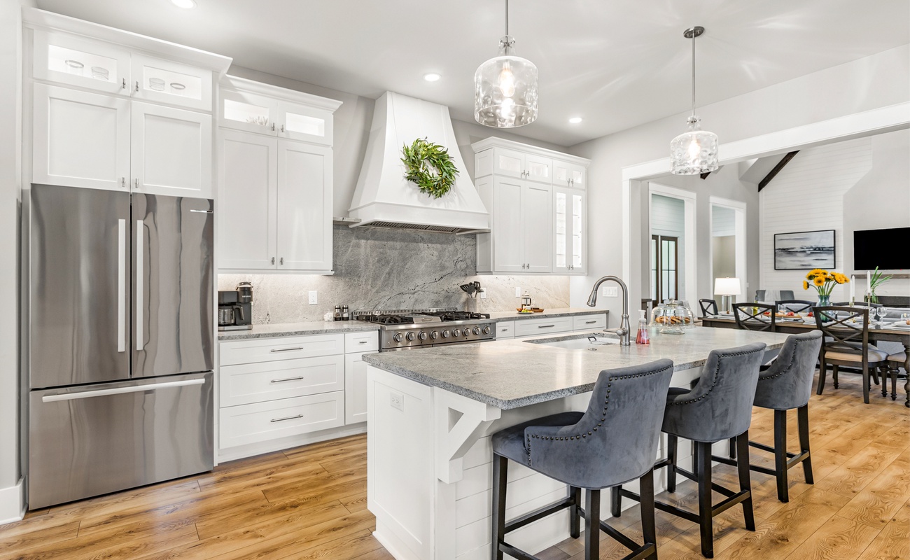 Chef's Kitchen with Screened Wraparound Porch