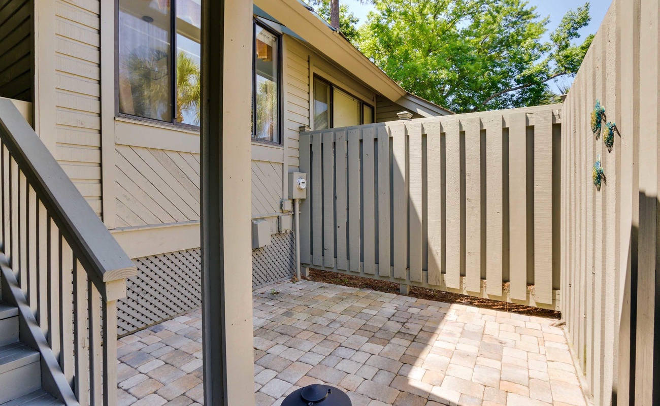 Patio Area by Front Entrance