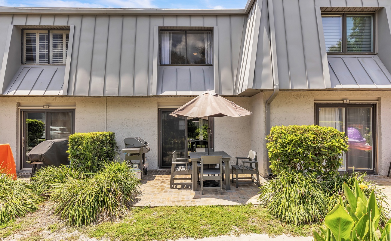Private Patio with Grill near Community Pool
