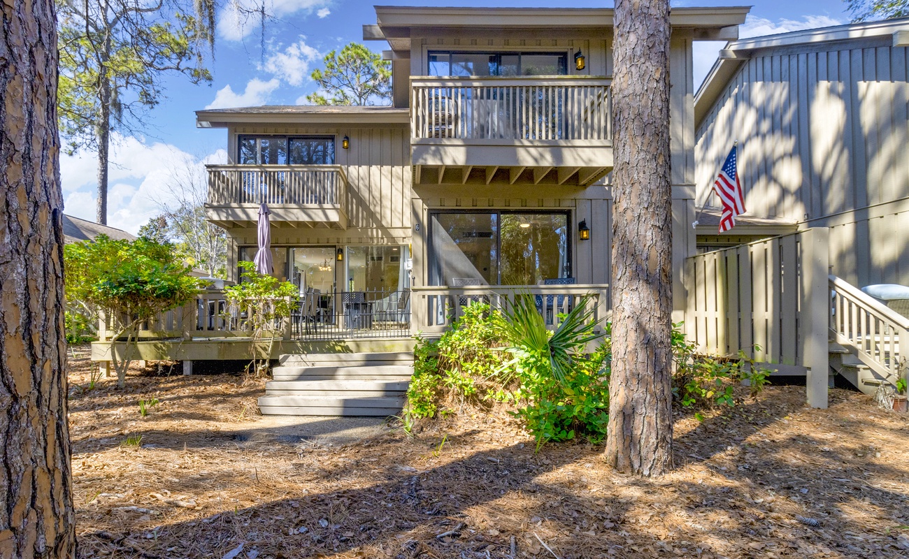 Back Exterior of Villa