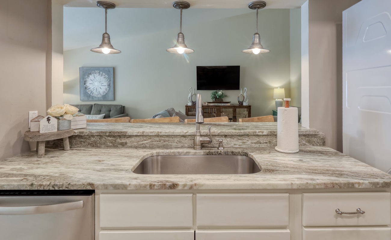 Kitchen with Laundry