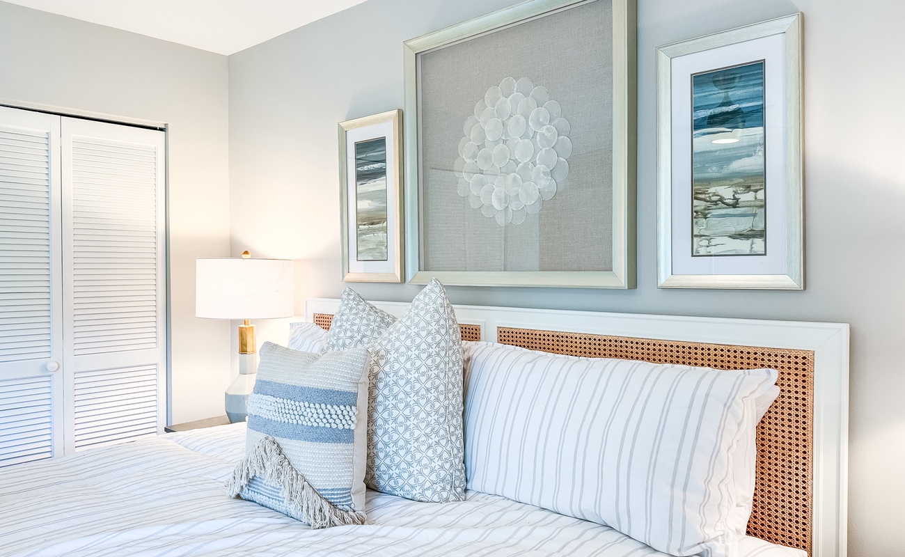 Primary Suite with Balcony & Lagoon Views