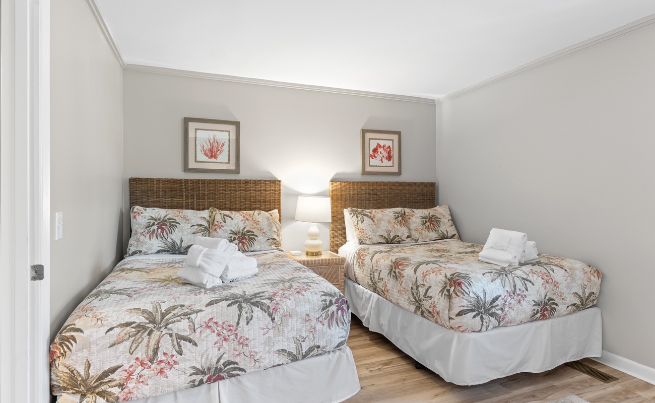 Guest Bedroom with Full Beds