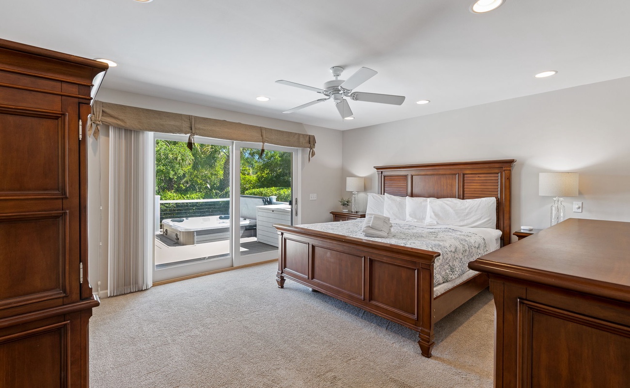 Primary Suite with Access to Pool Deck