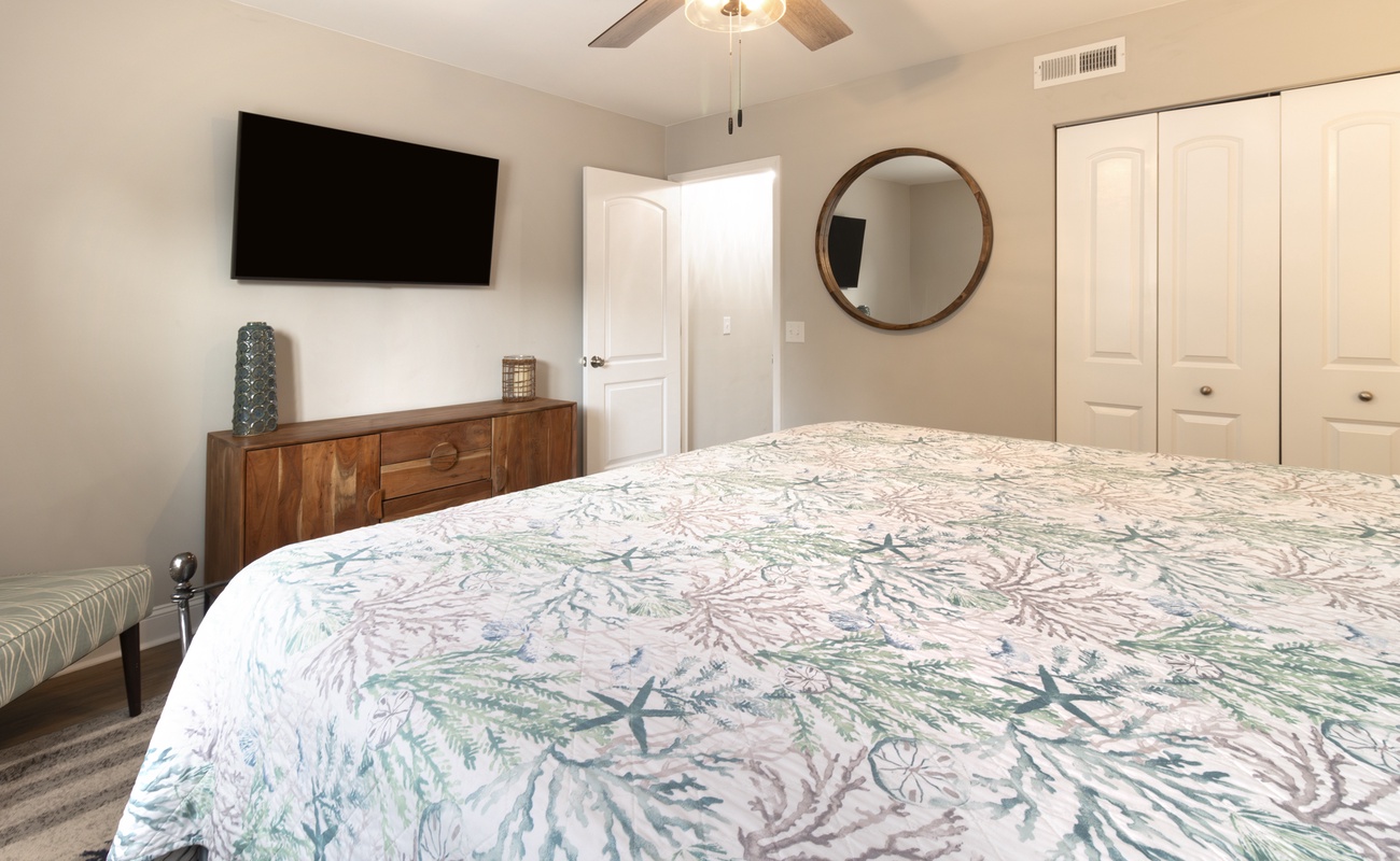 Primary Bedroom with King Bed