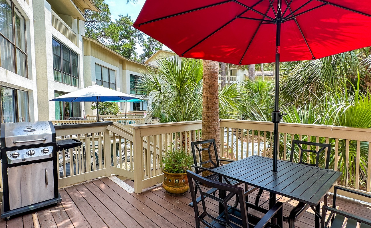 Patio with Direct Pool Access
