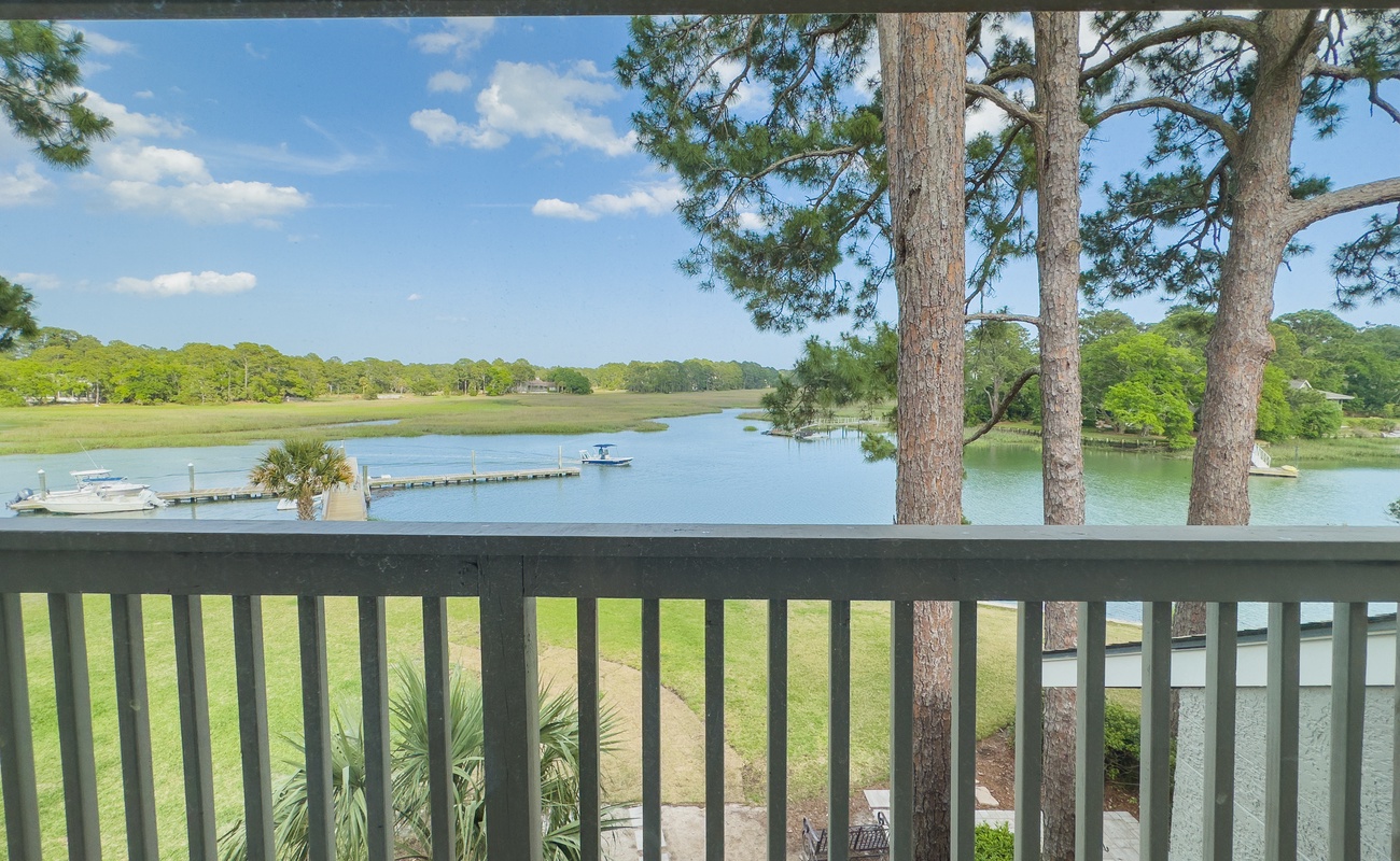 View from the Primary King Suite on the Top Level