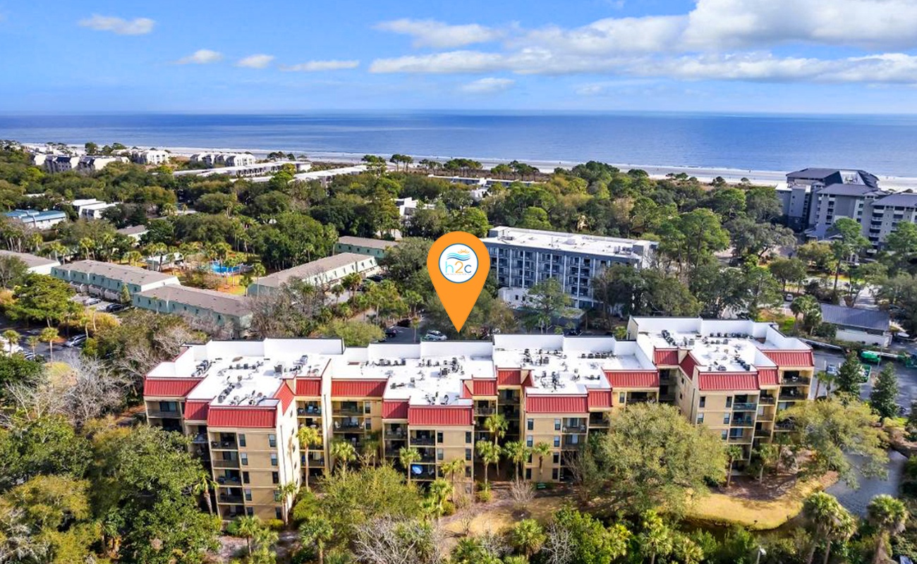 Aerial View of Xanadu Villas