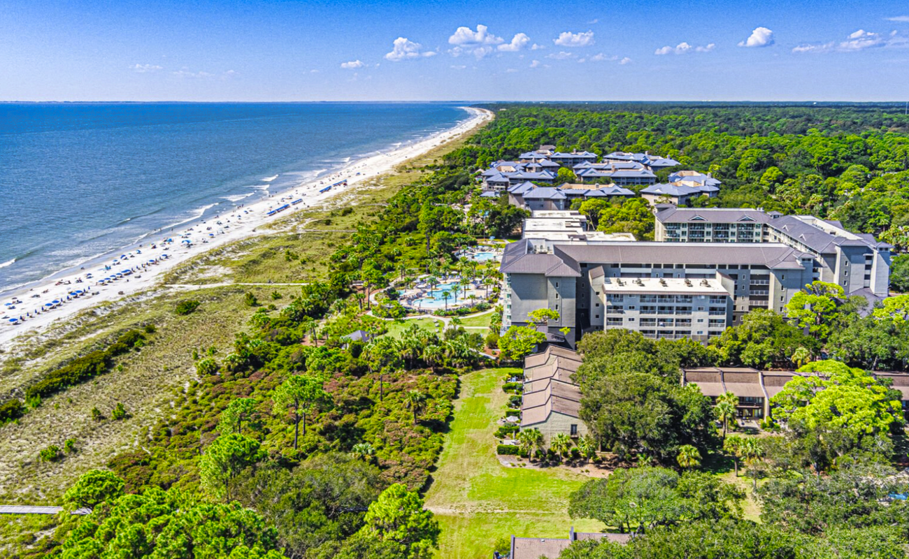 Aerial of Villa Complex