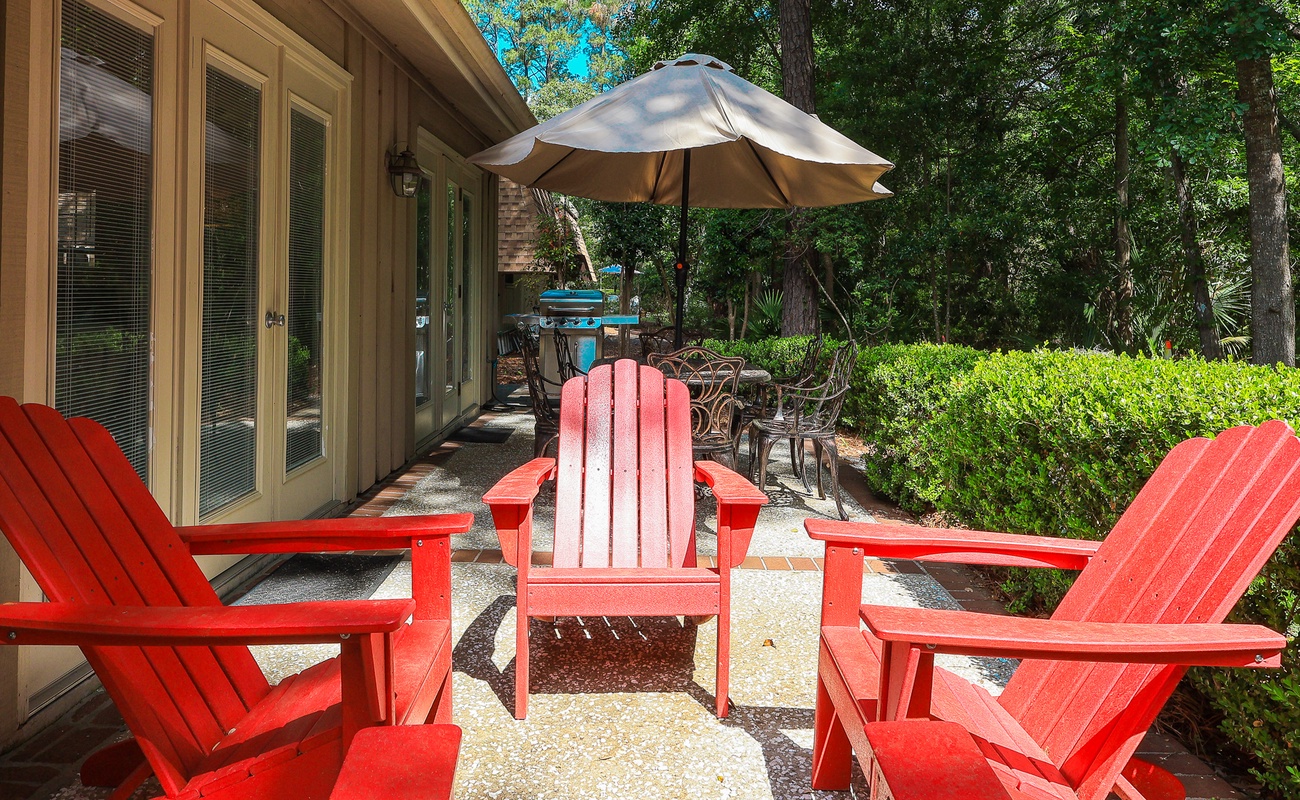 Patio with Private grill