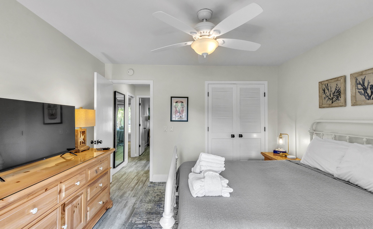 Guest Bedroom with King Bed