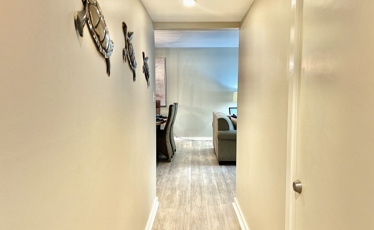 Hall Looking Towards Living Area