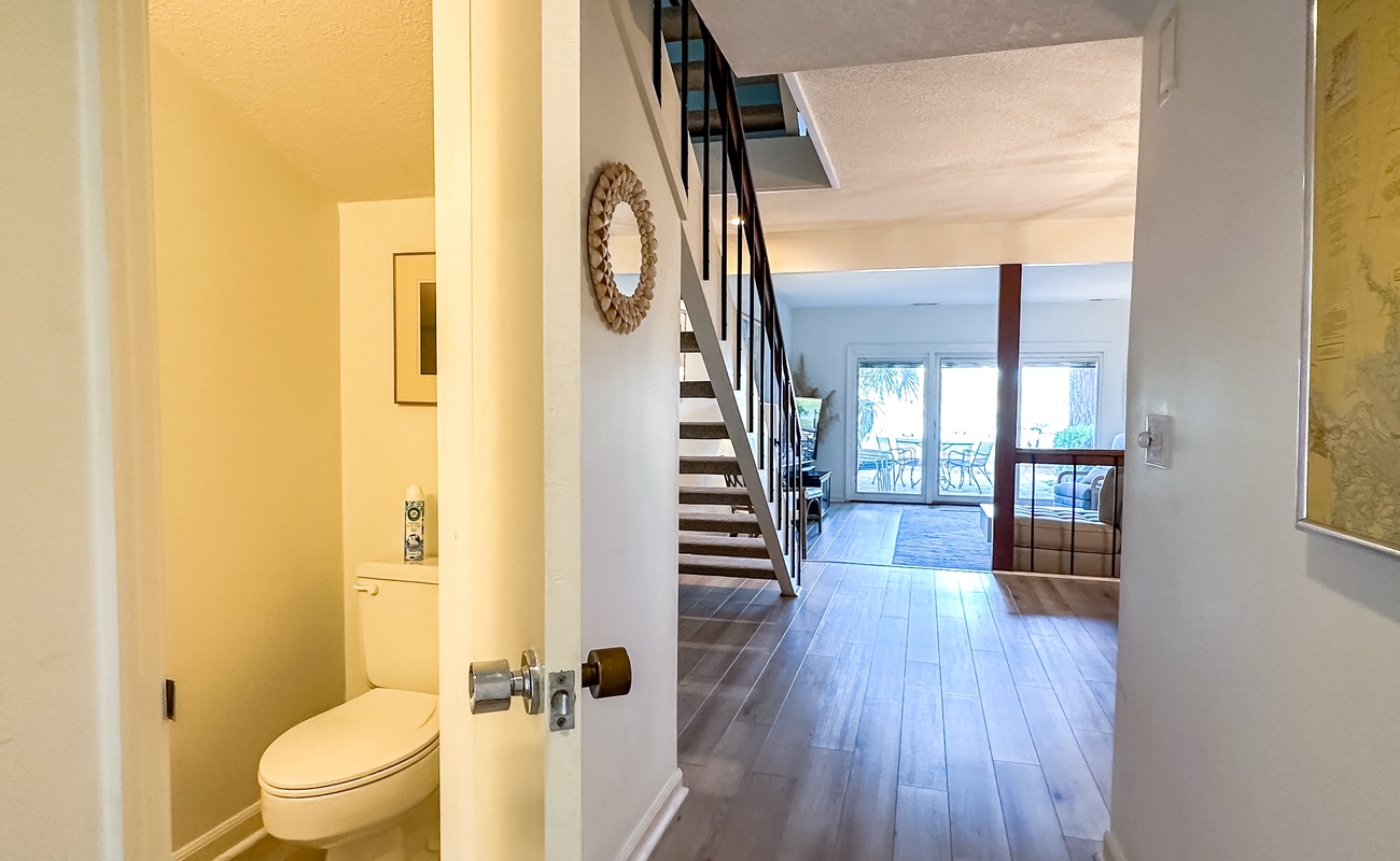 Entry Hall with Guest Bath