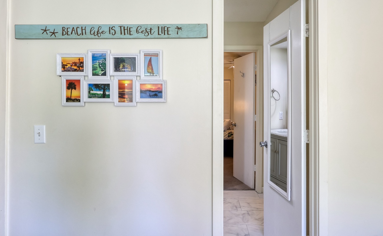 Primary Suite with Shared Bathroom