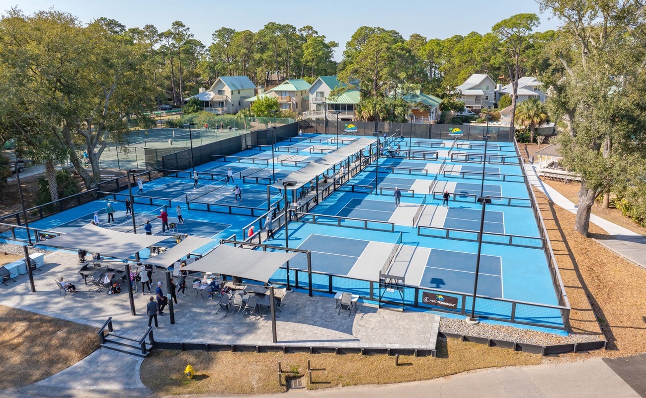 Pickleball Courts at South Beach Marina
