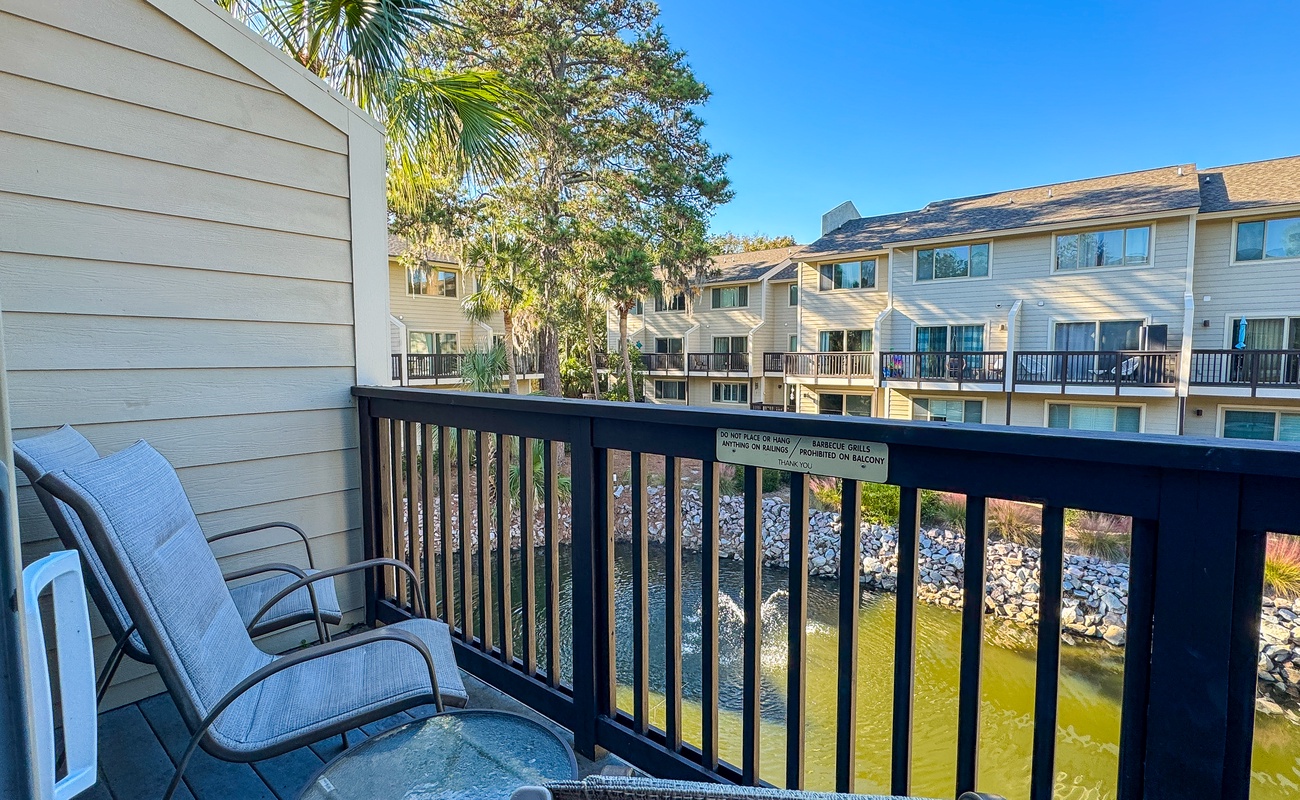Balcony with Water View