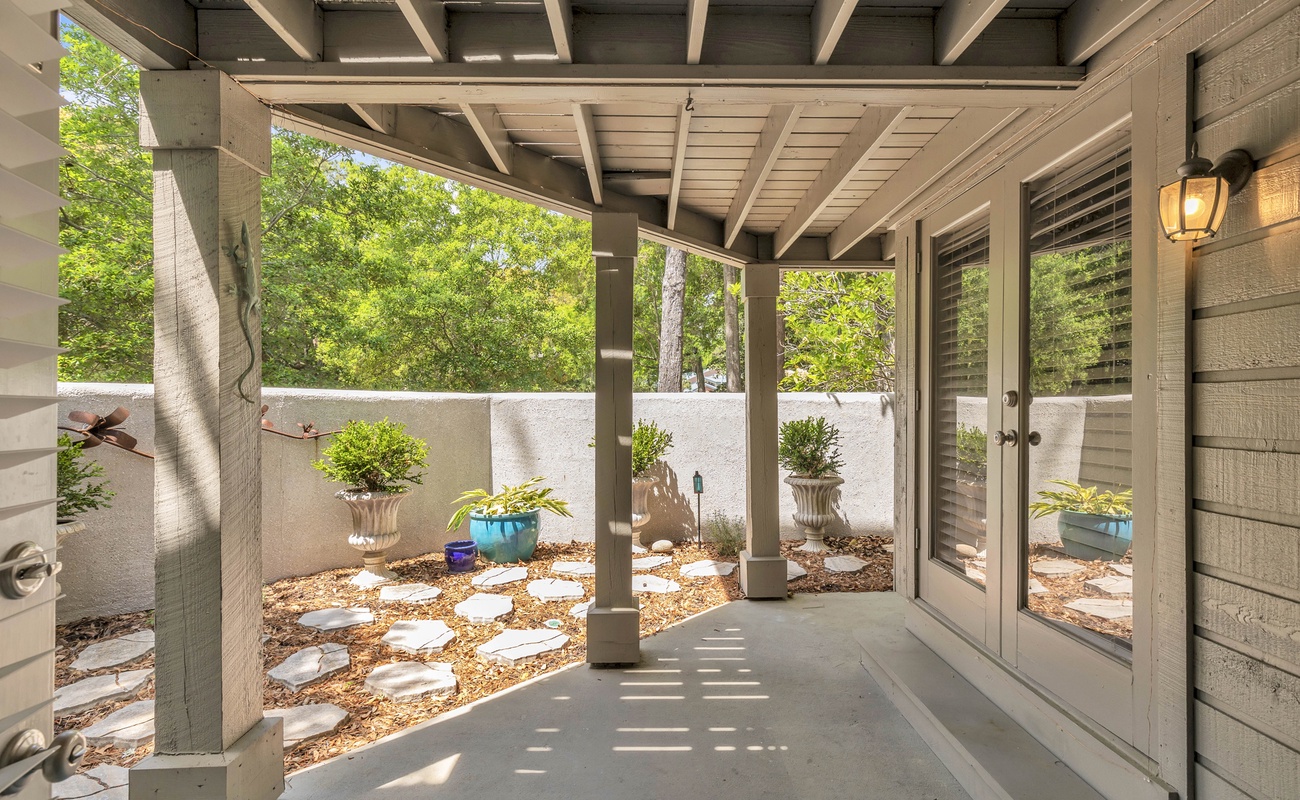 Private Patio with Gazebo