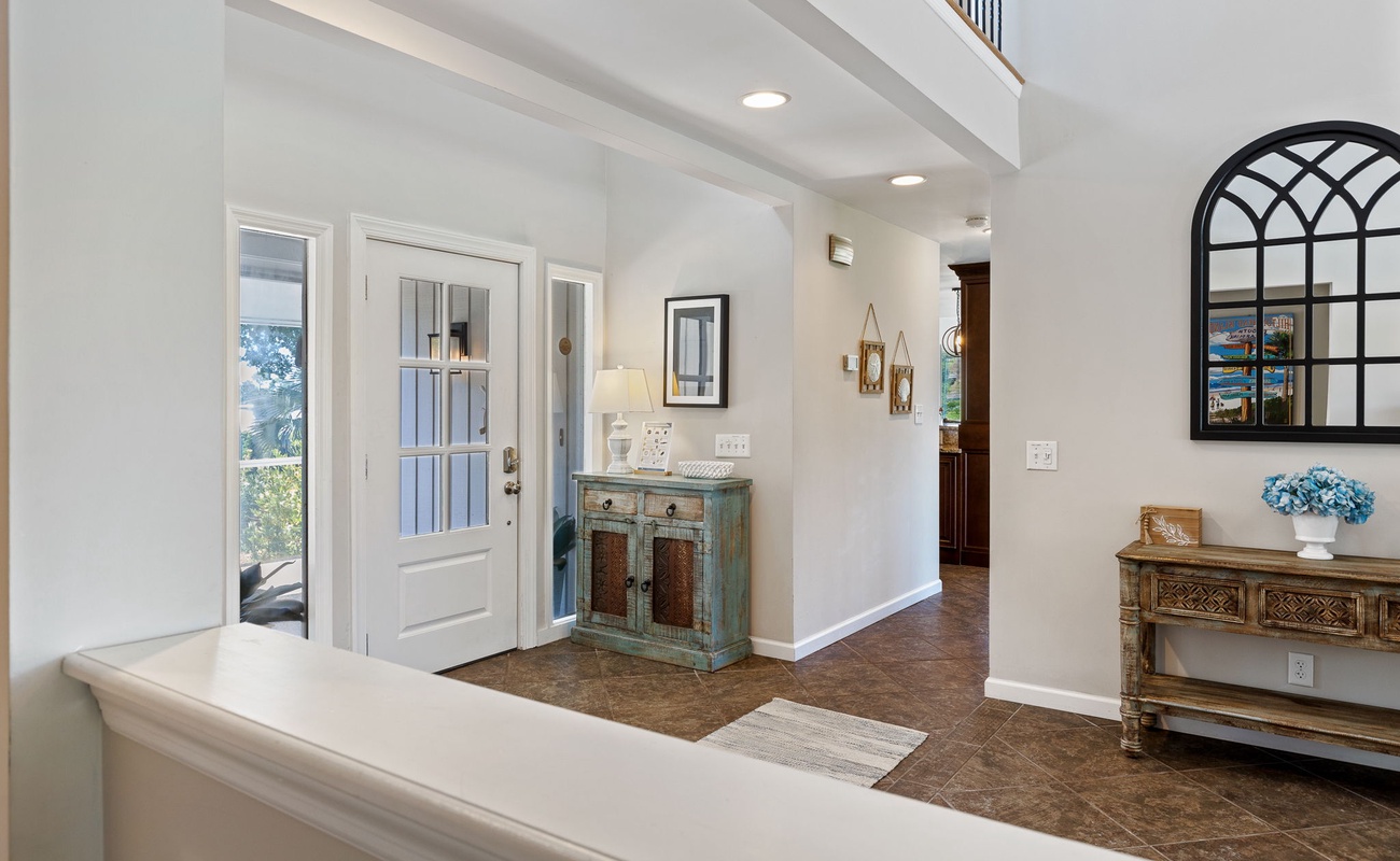 Entrance and Hall Toward Guest Bathroom and Common Areas