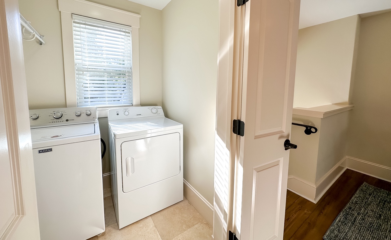 2nd Laundry Room at Top of Stairs