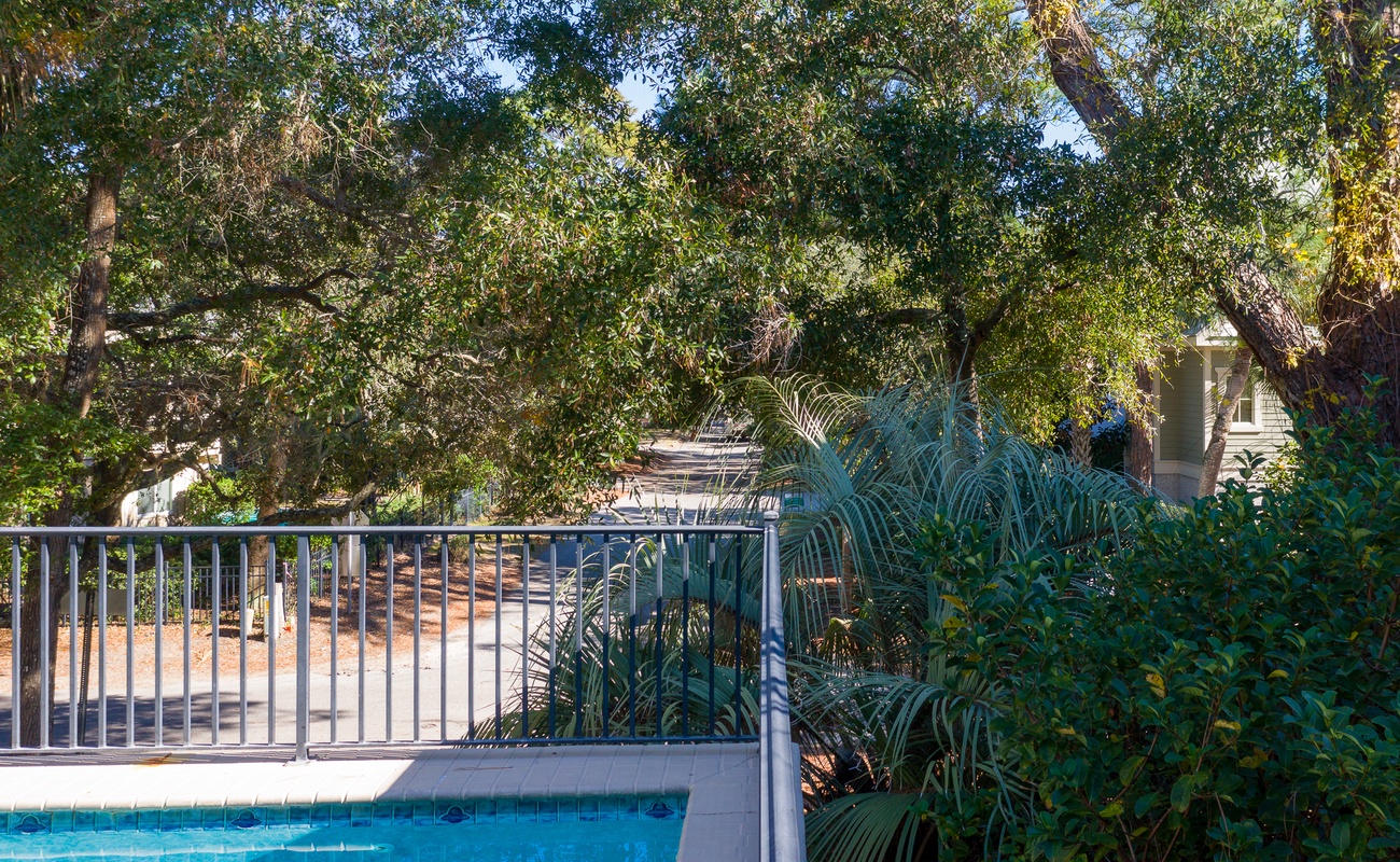Pool and View of Beach Path. 2
