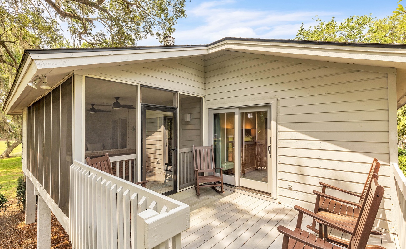 Large Deck with Golf Course Views