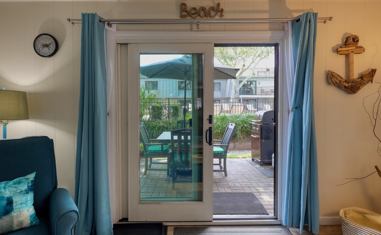Patio with Grill and Pool Access