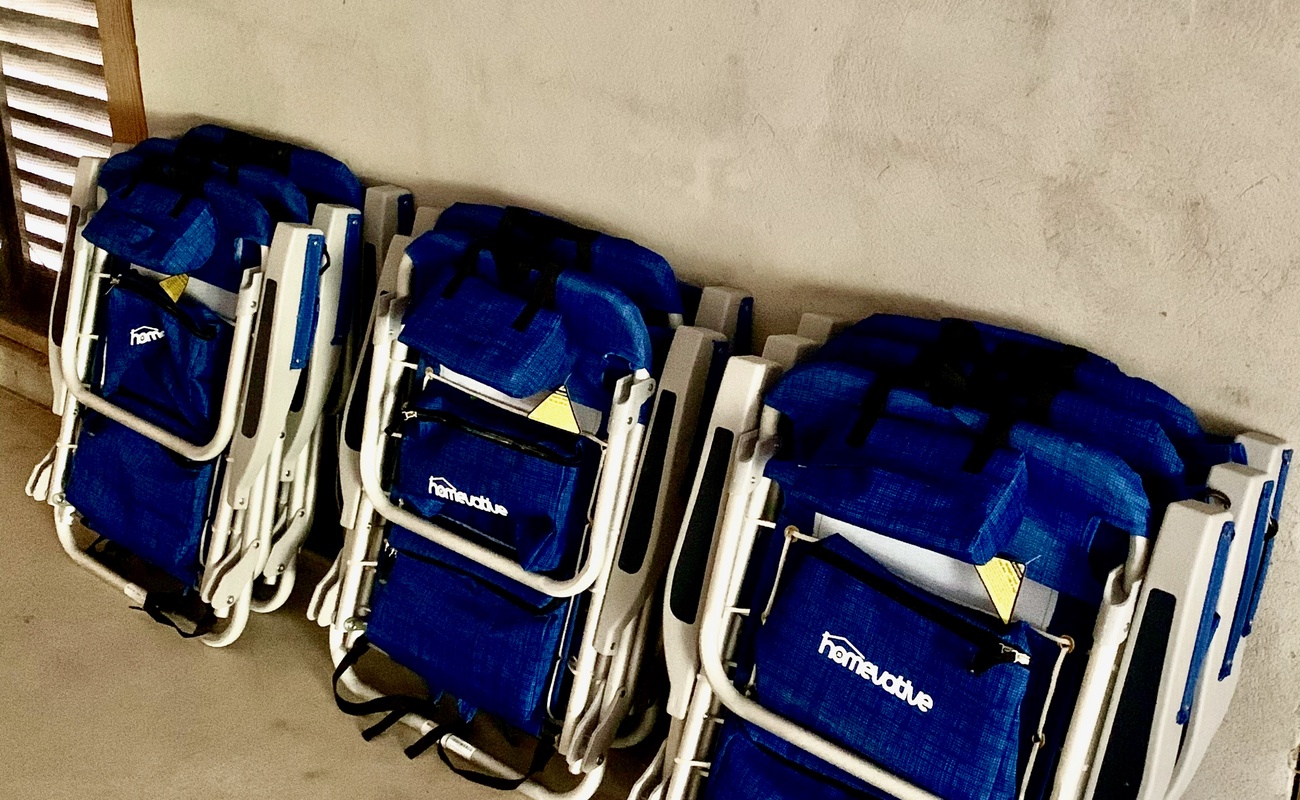 Beach Chairs for Guest's Use