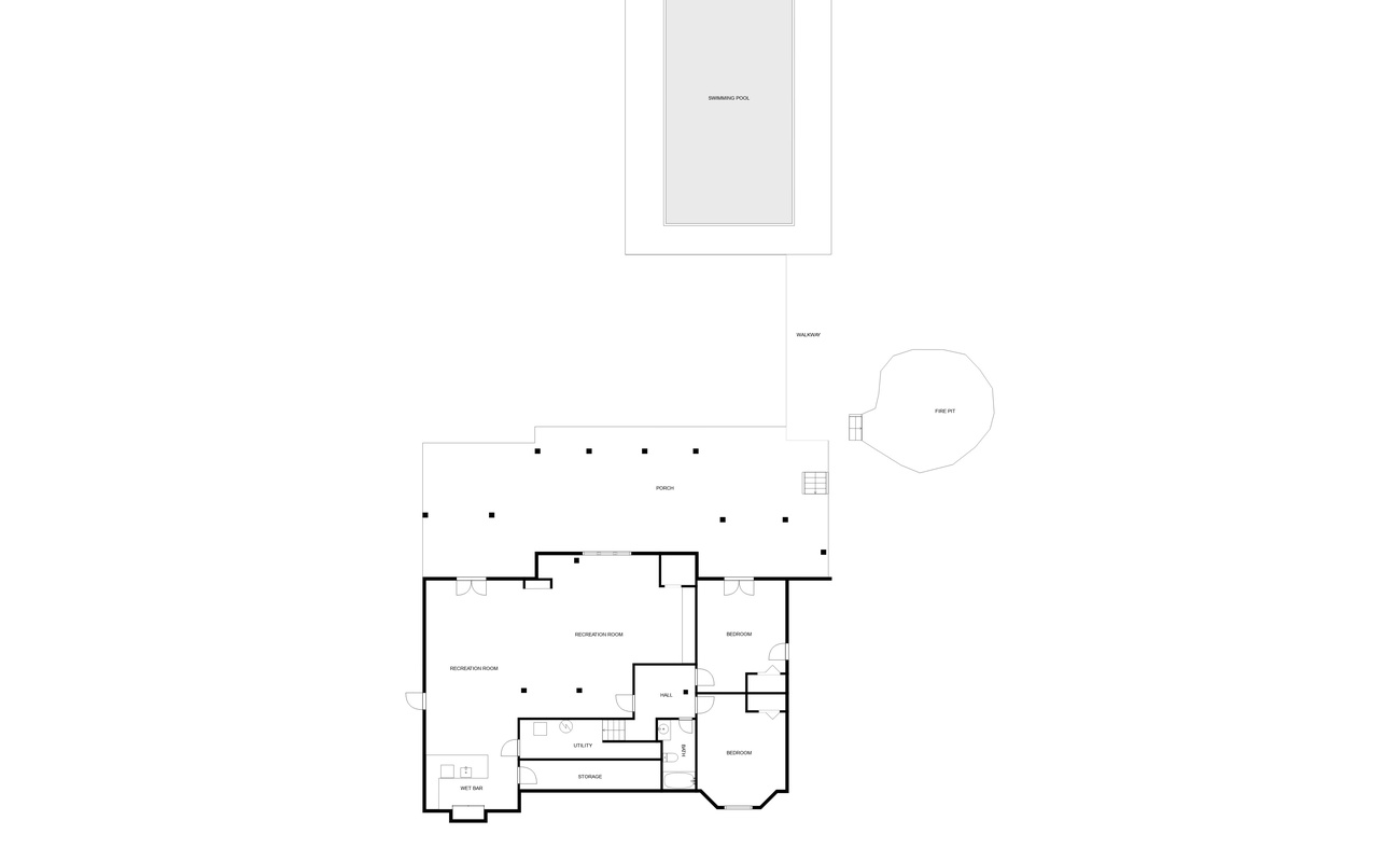 Bear Ranch Third Floor Layout.