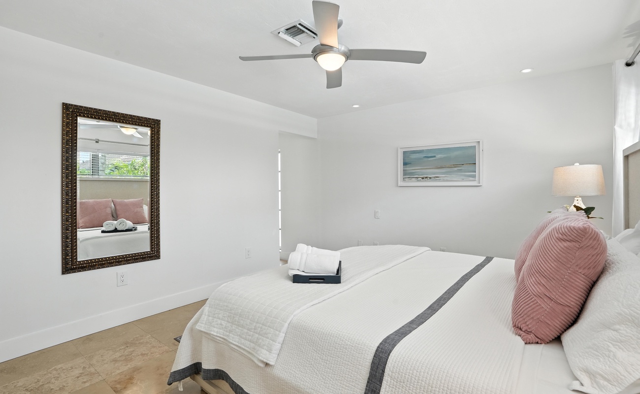 A restful escape with soft hues and elegant style