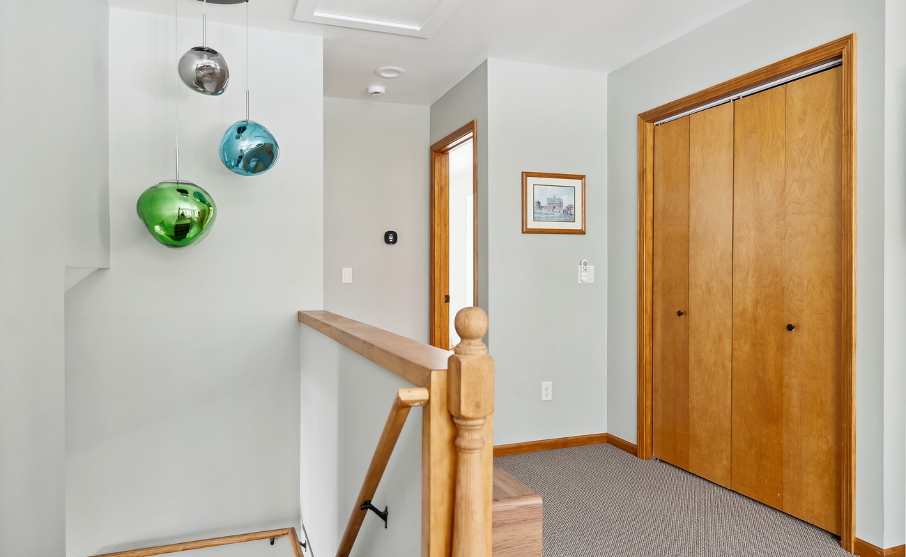 A welcoming space with a touch of personality.