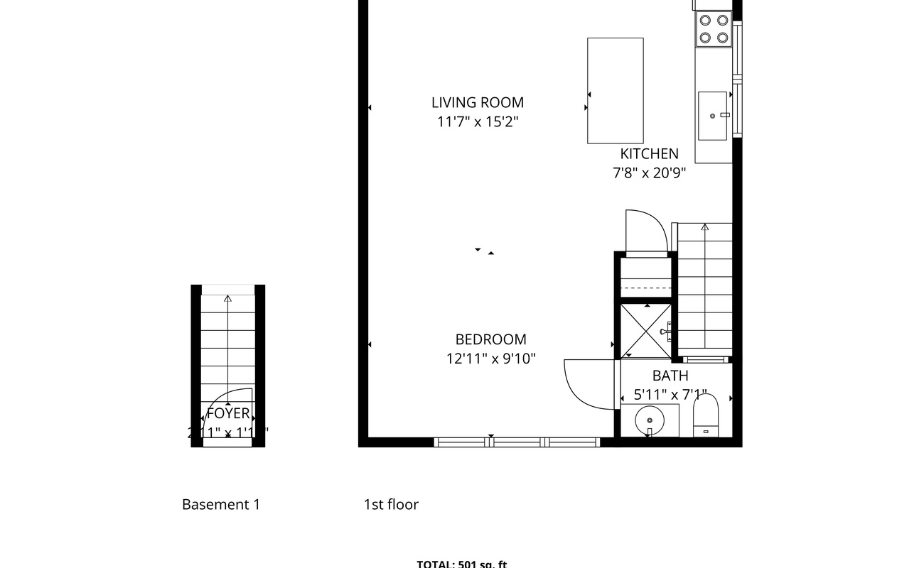 The Loft's Floor Plan.