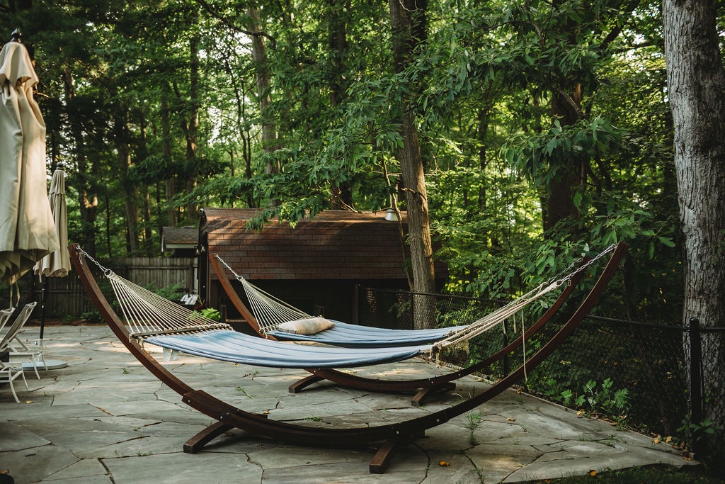 Drift, rest, or read. The hammocks invite nothing but serene moments.