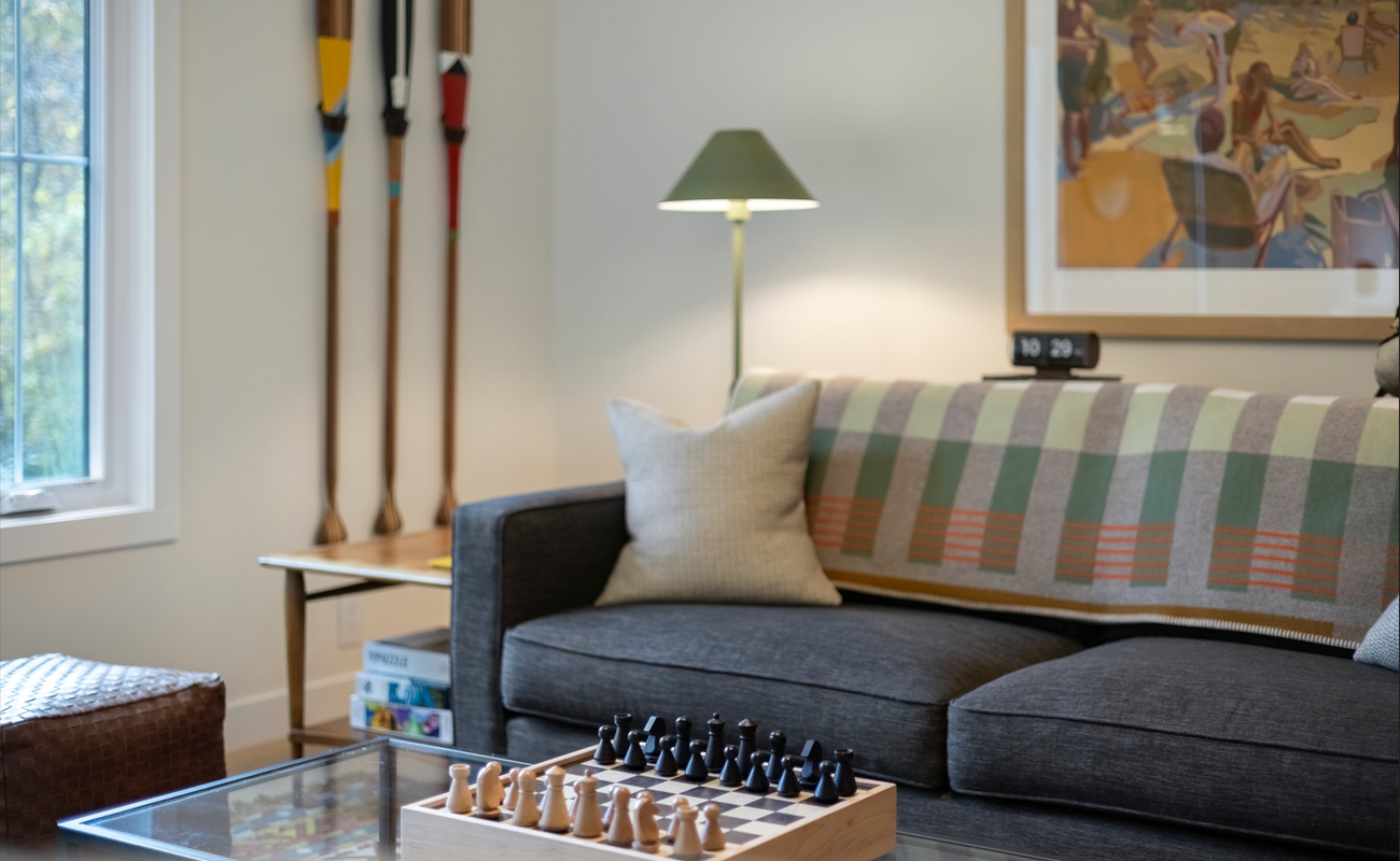 A quiet corner perfect for slow games and good talk.