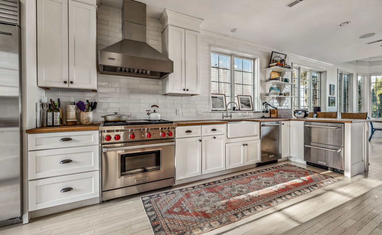 The heart of the home just got a glow-up—this kitchen is ready for cooking and admiring.