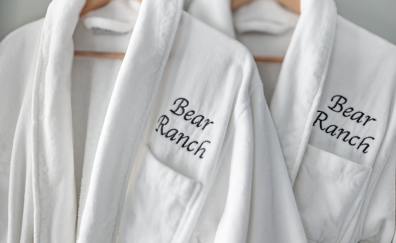 Cozying up, Bear Ranch style!