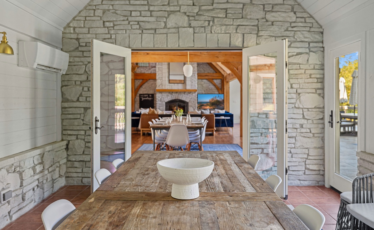 From the sunroom to the living room, these doors open up a world of cozy gatherings and good times.