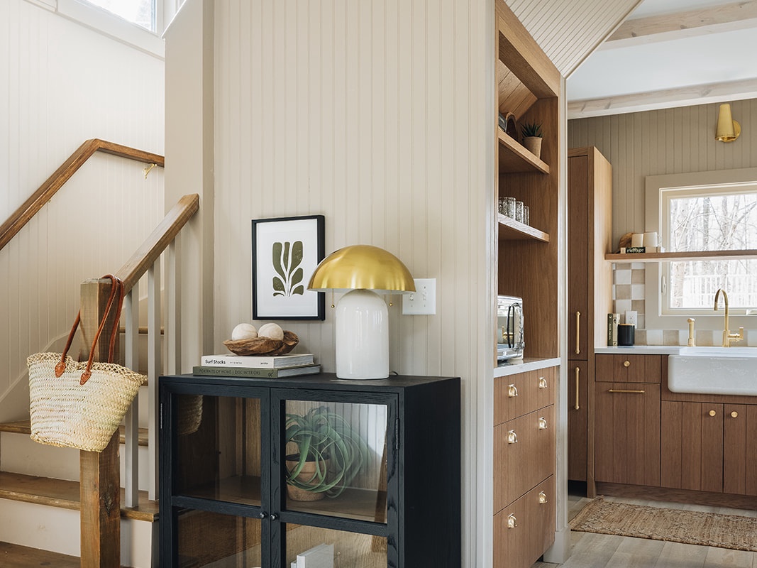 The Fern cottage features open design living spaces and great natural lighting.