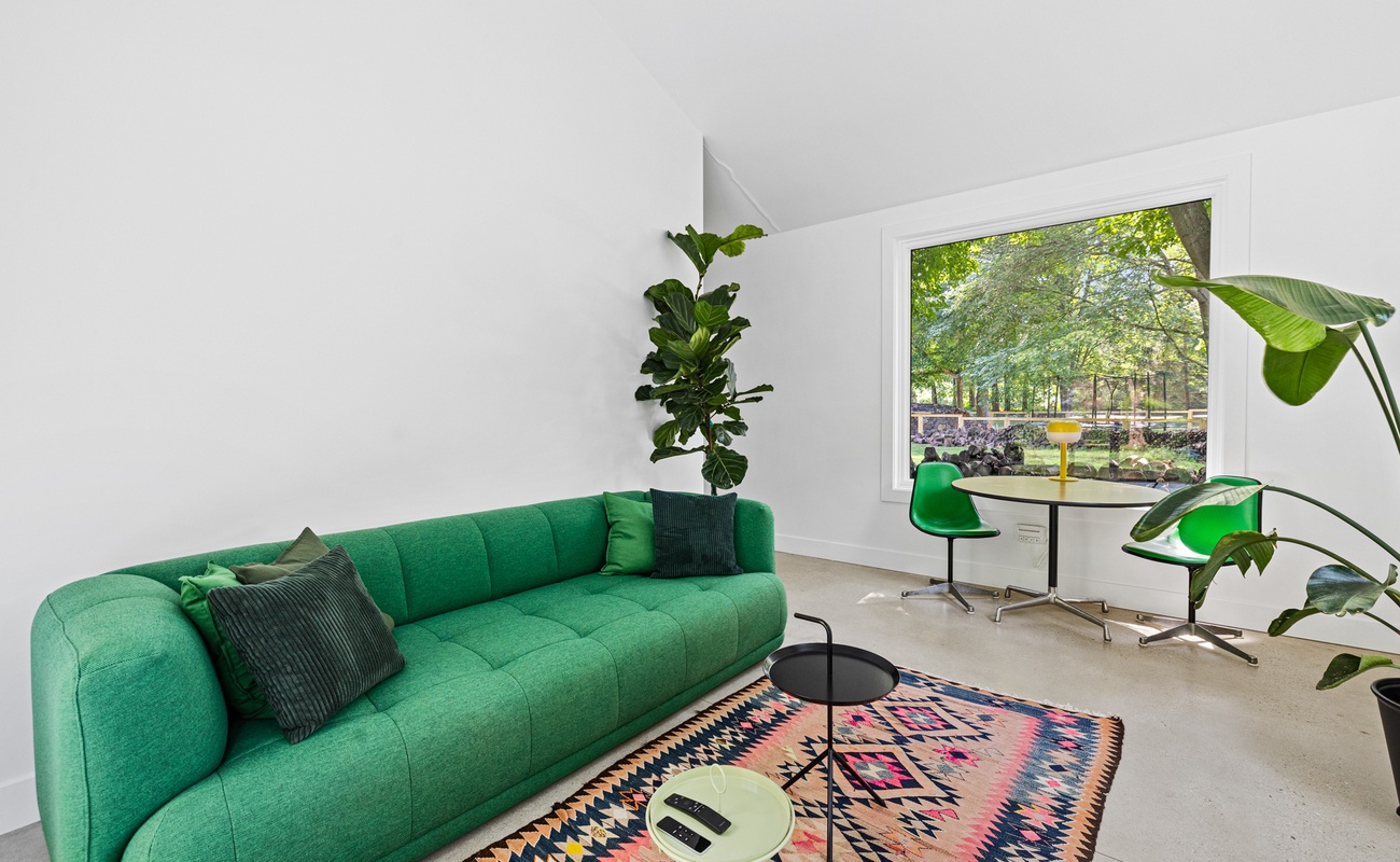 There are cozy spots tucked away throughout the home that are ideal for alone time.