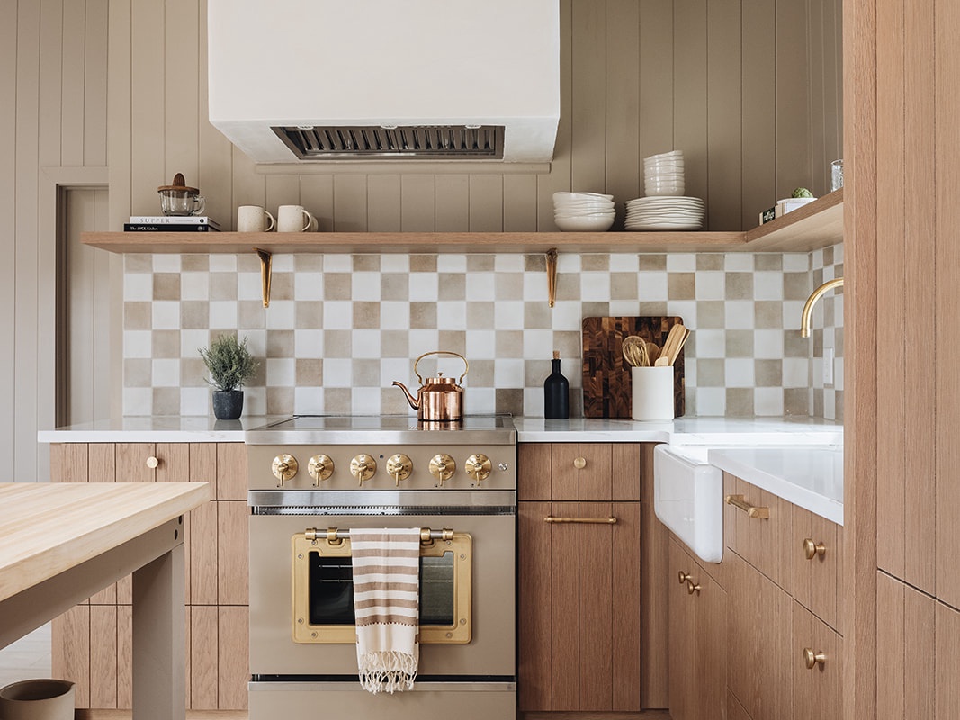 The Moss has an amazing, fully-equipped kitchen with all high-end appliances.