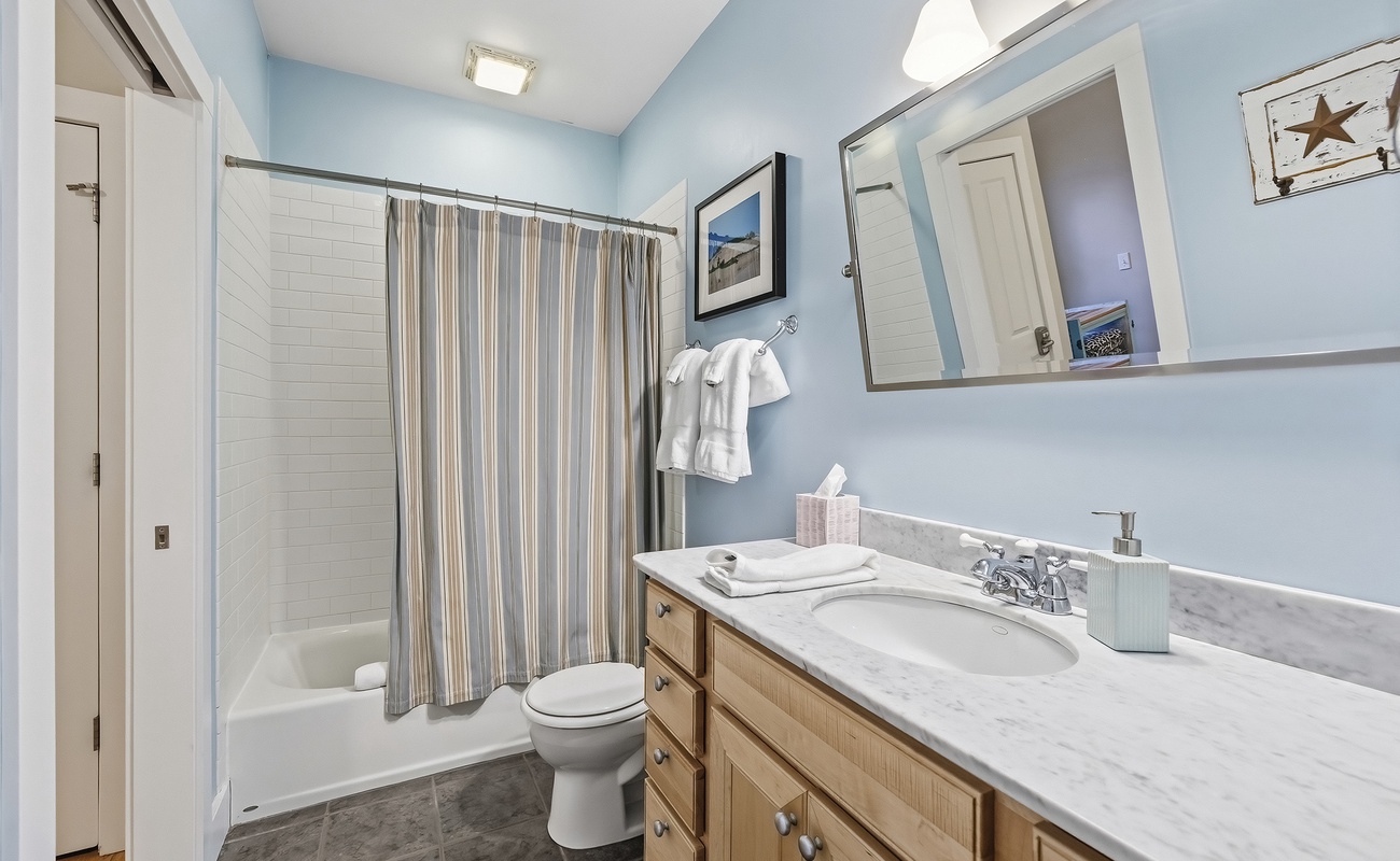 The signature suite's private bath.