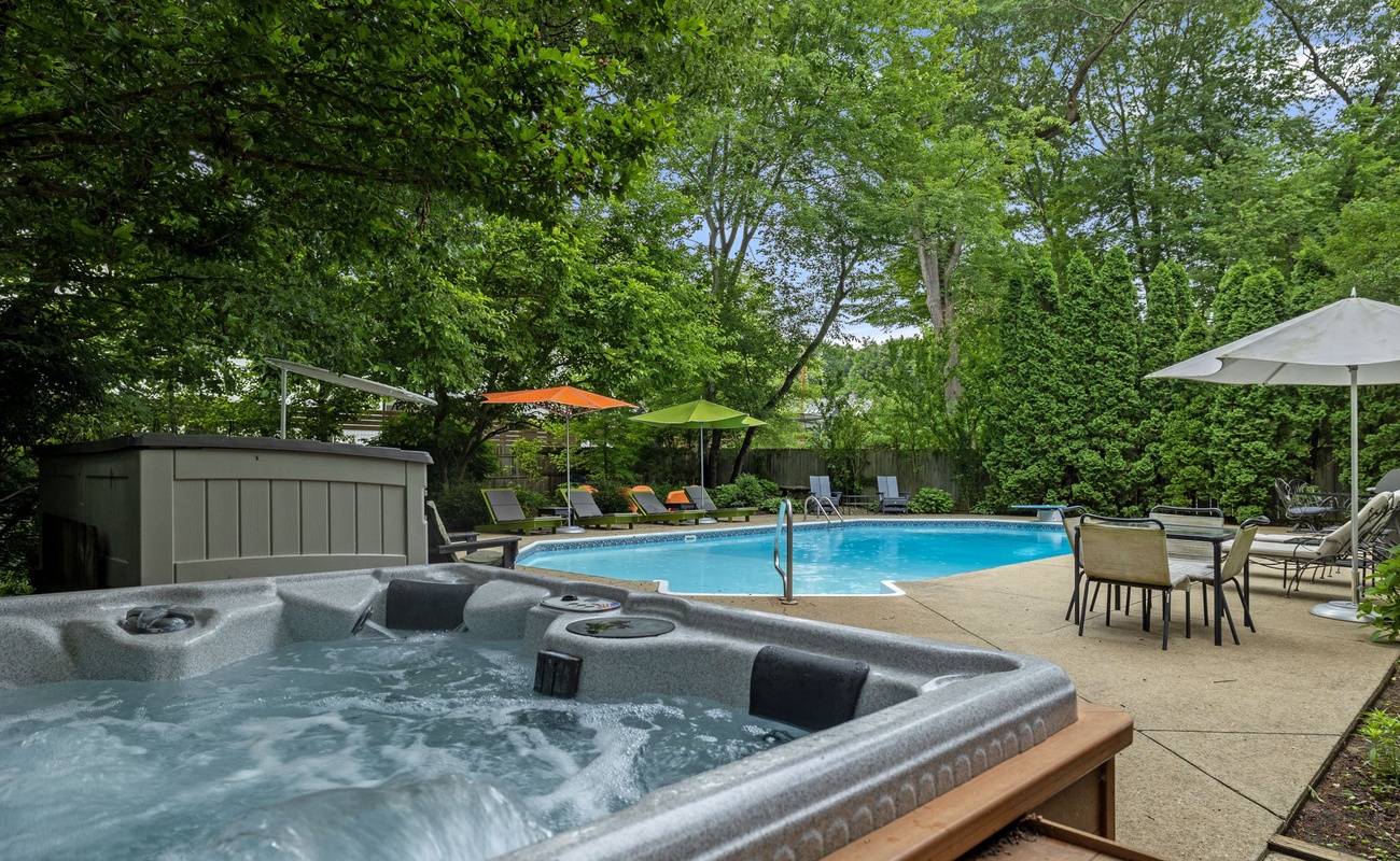 Pool or hot tub? Why not try both!