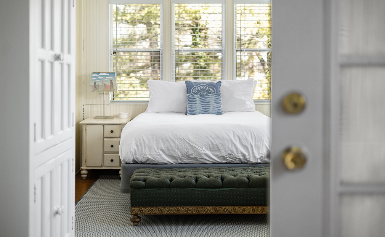 Wake up to the soft glow of a Grand Beach morning.