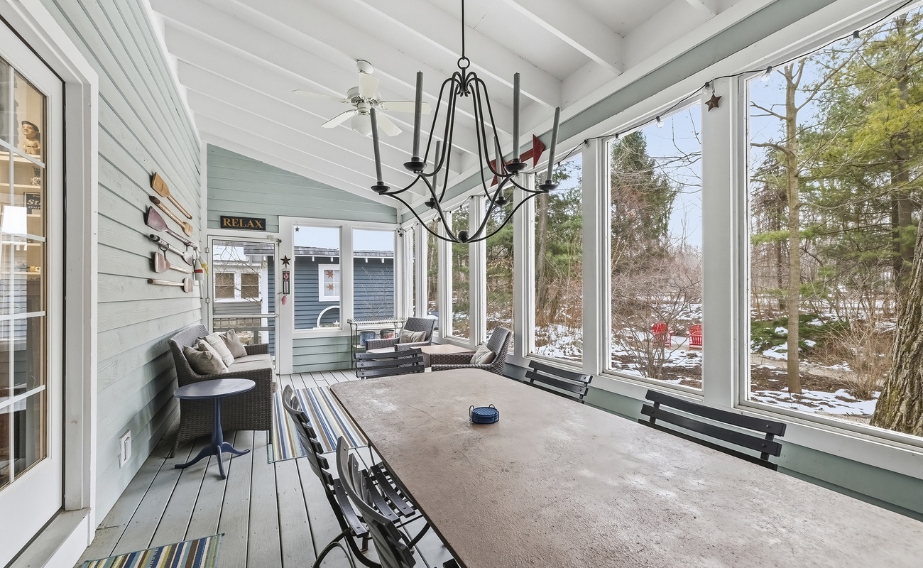 Gather everyone for porch dinners that stretch into the evening.