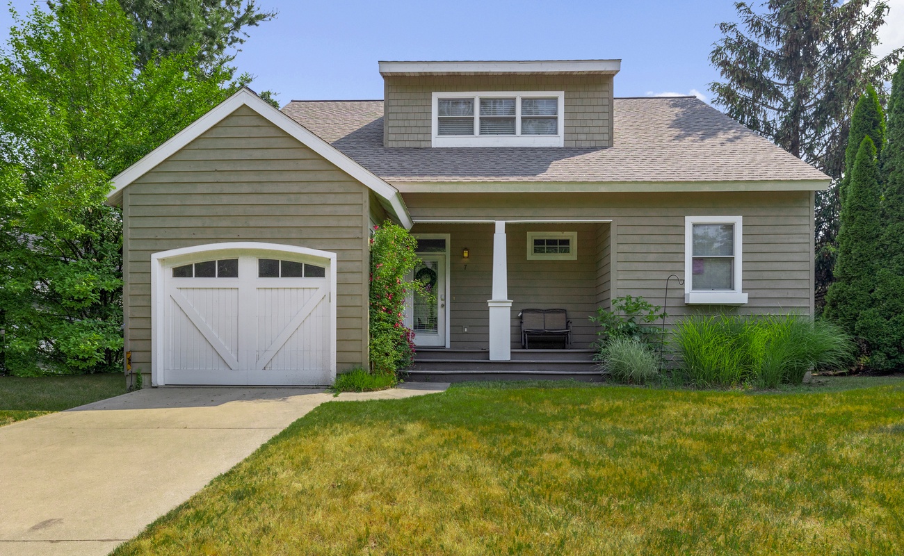 Snow-dusted charm, ready for your stay.