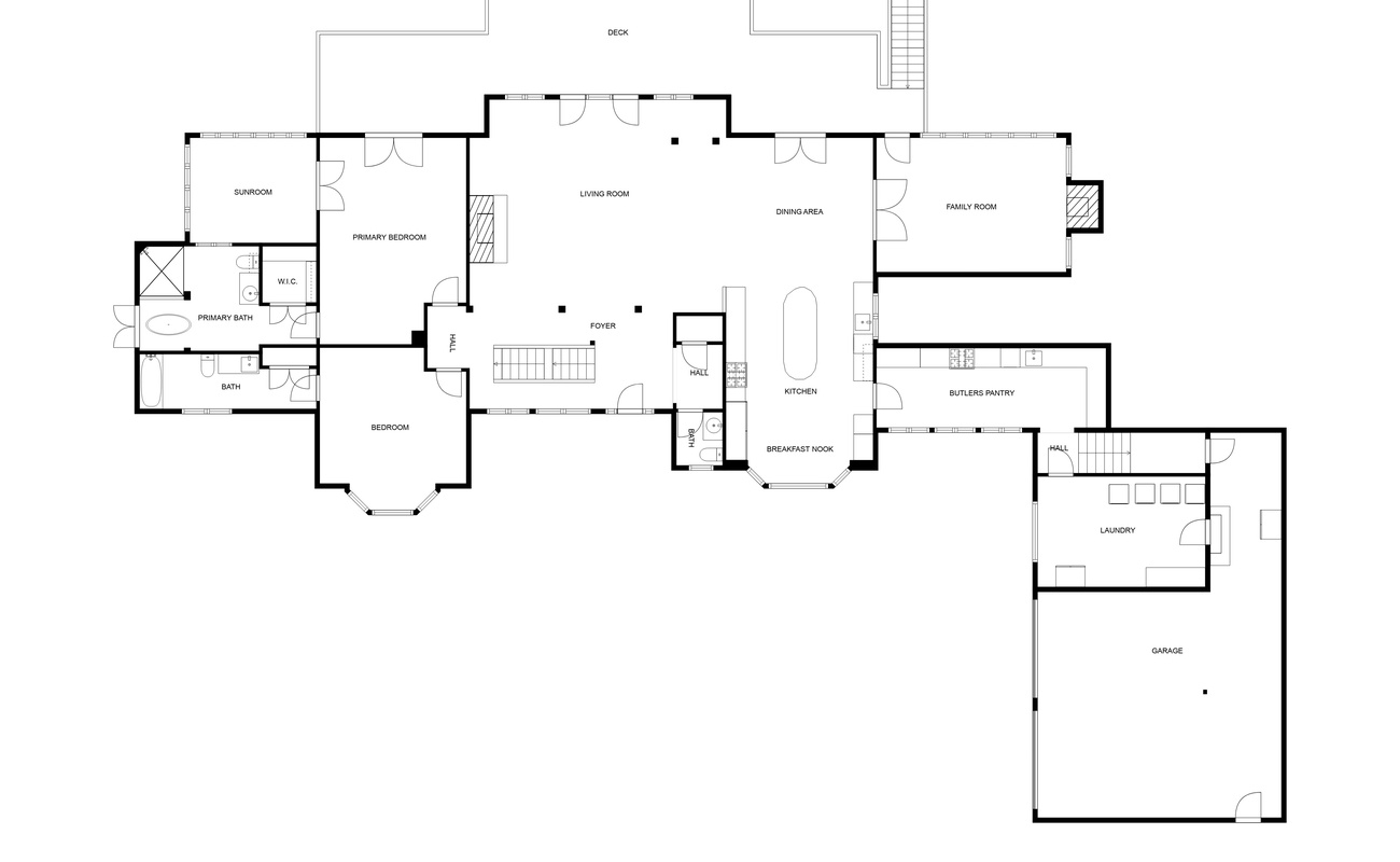 Bear Ranch Second Floor Layout.
